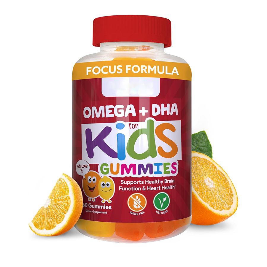 FORMULAR FORMULA OMEGA DHA Per als nens Gummies El suport de la natura a les ments creixents