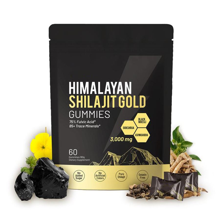 Elixir potent del benestar de l'Himàlaia Shilajit Gummies