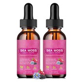 Gotes de líquid de molsa marítim rics en nutrients