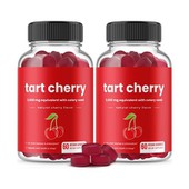 Tart Cherry & Ape Seed Gummies Vegan Gummies Suport natural per a la salut de l’àcid úric Defensa antioxidant i benestar diari