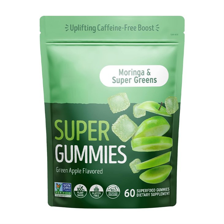 SuperGummies Nutrient - Planta empaquetada - basada en Gummies per a la vitalitat quotidiana