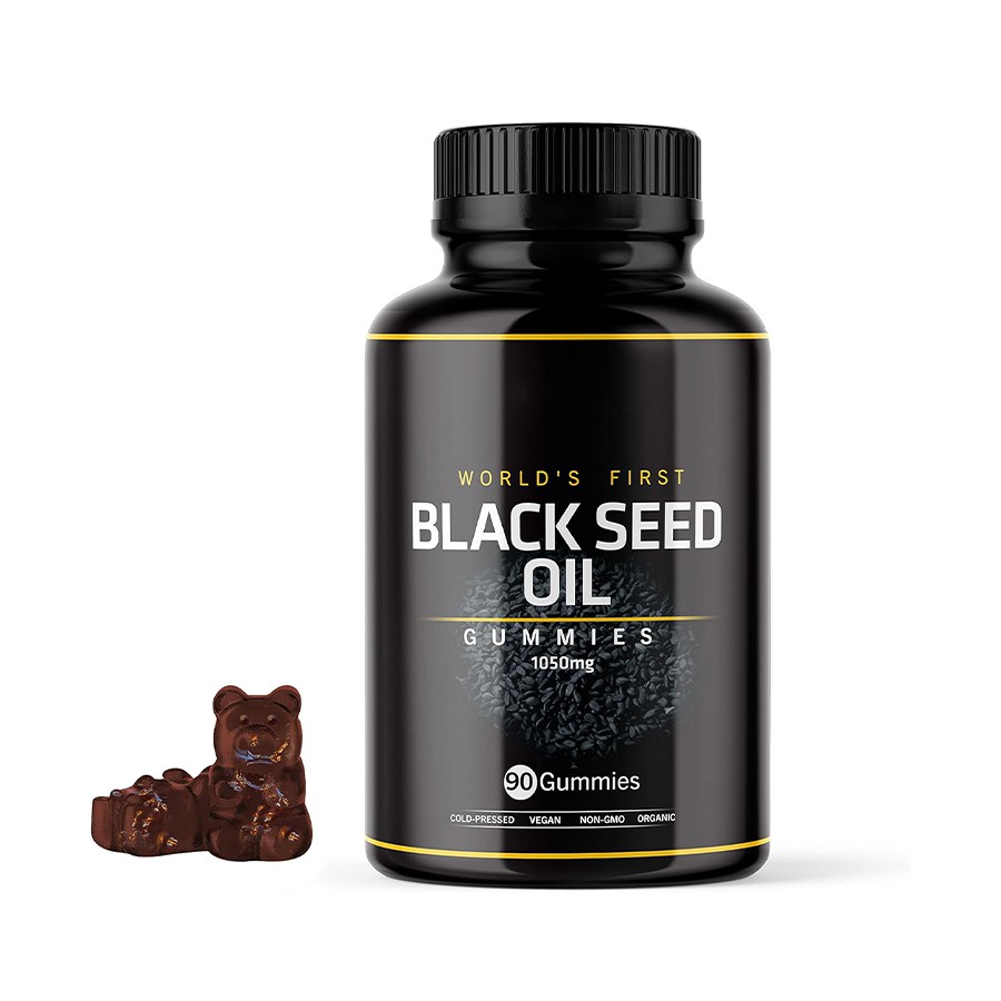 El primer oli de llavors negres del món Gummies El benestar multidimensional de la natura suporta antioxidant, pell - impulsant la vitalitat holística